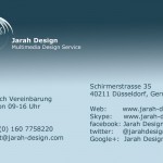 Visitenkarte-jarah-design
